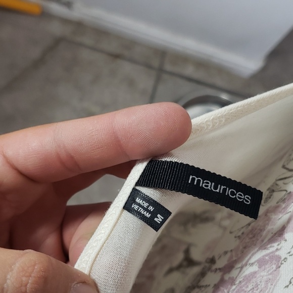 Maurices Sequin Tank Top Size Medium - Picture 5 of 5